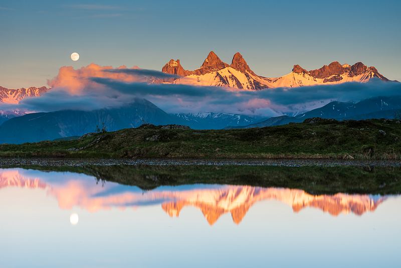 Lac Guichard et Aiguilles d'Arves