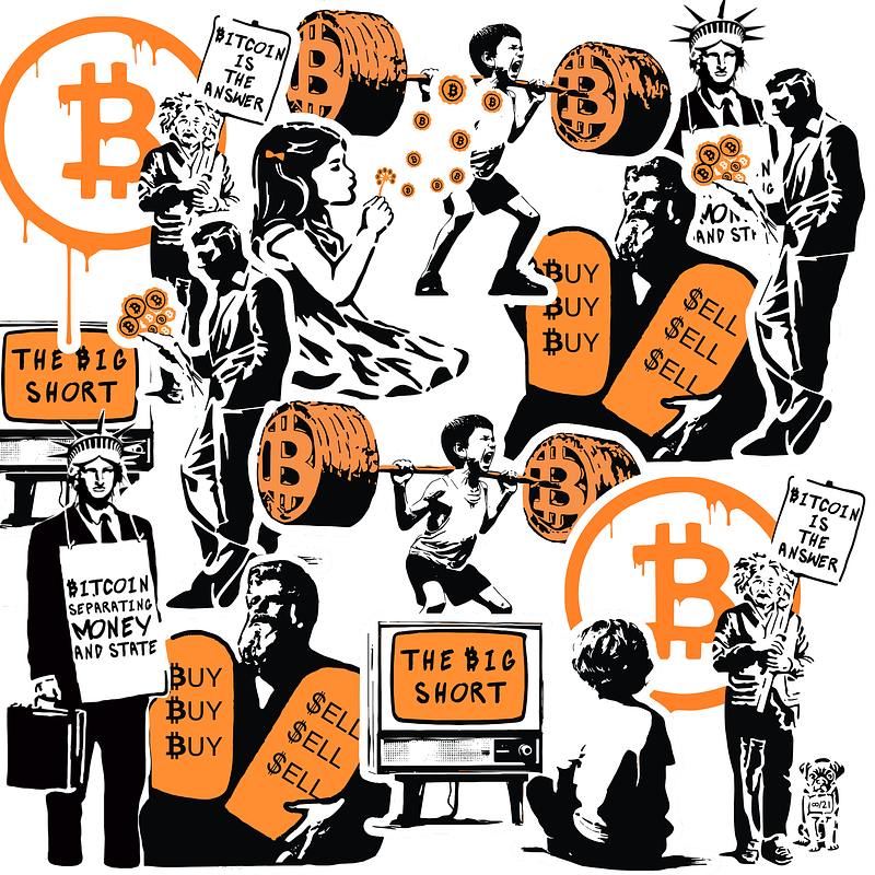Street Cyber Bonanza 1-4 Posters