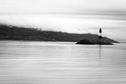Petit îlot dans le Canal de Beagle à Ushuaia en Argentine