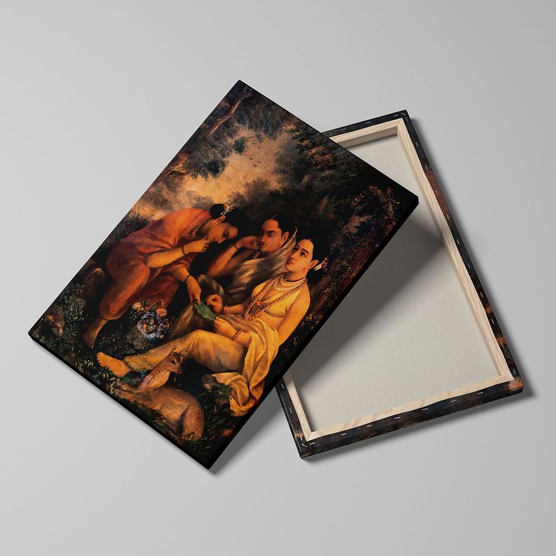 Shakuntala Patra-lekhan: A Timeless Masterpiece by Raja Ravi Varma
