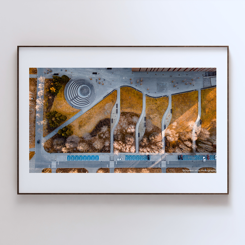 THE ONE - LINES & SHAPES - "The Park Layout" - LIMITED EDITION 5 of 5