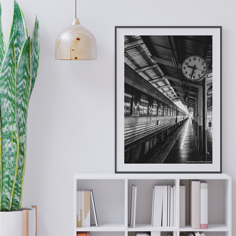 COLLECTION - URBAN GEOMETRY VERTICAL - "Almost Time" - LIMITED EDITION 10 of 10