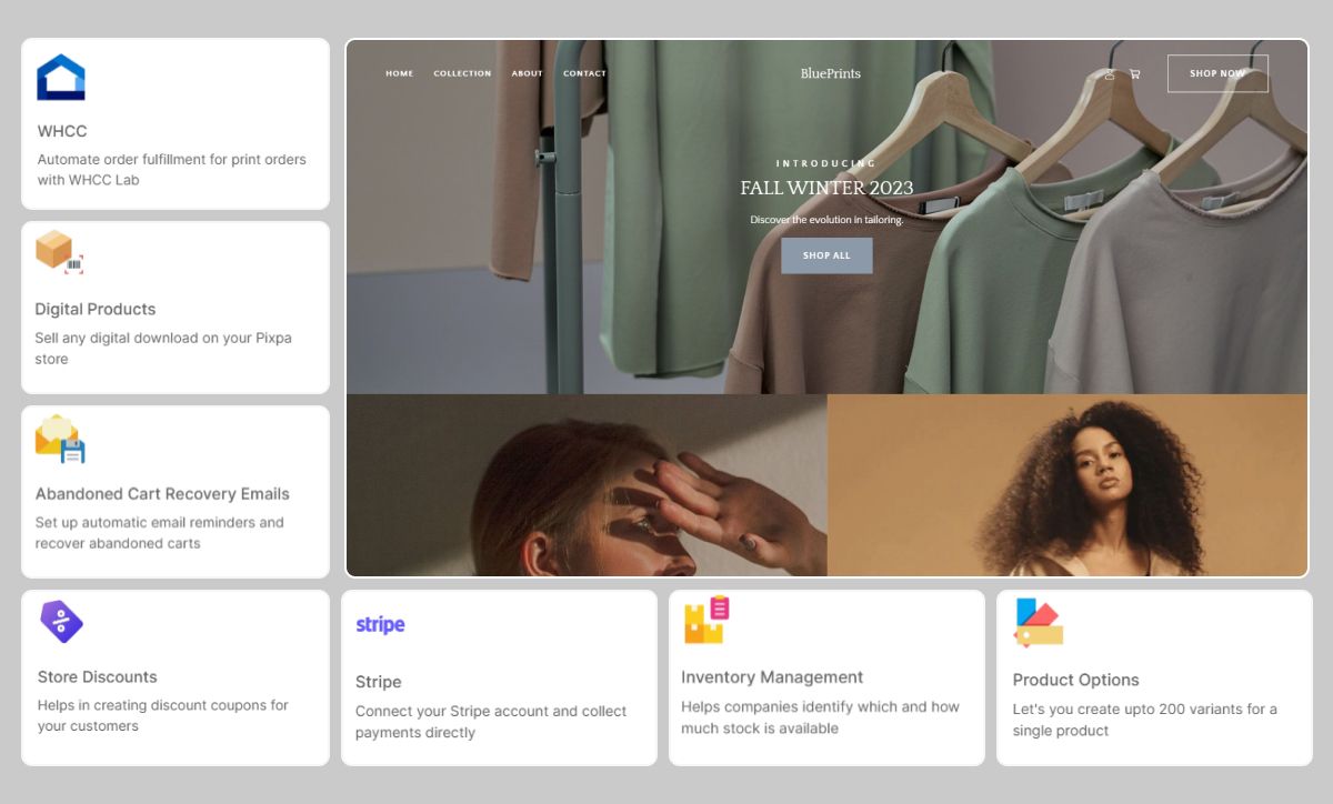 Boost your online sales with Pixpa&rsquo;s new Ecommerce Tools