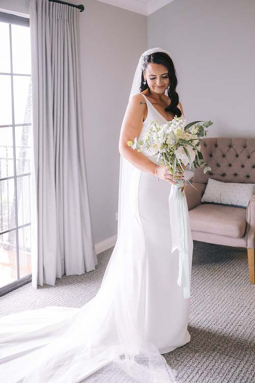 Bride Getting Ready