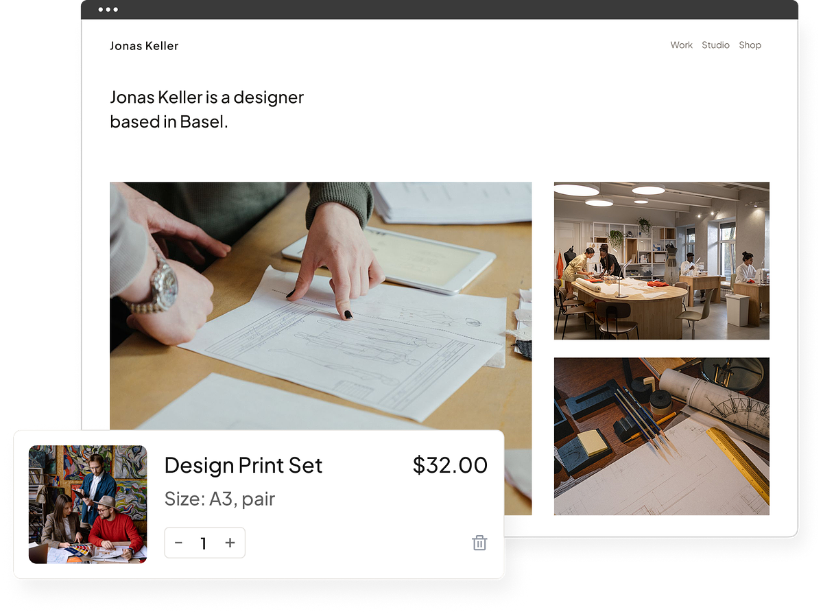 Design portfolio examples that sell, deliver and publish