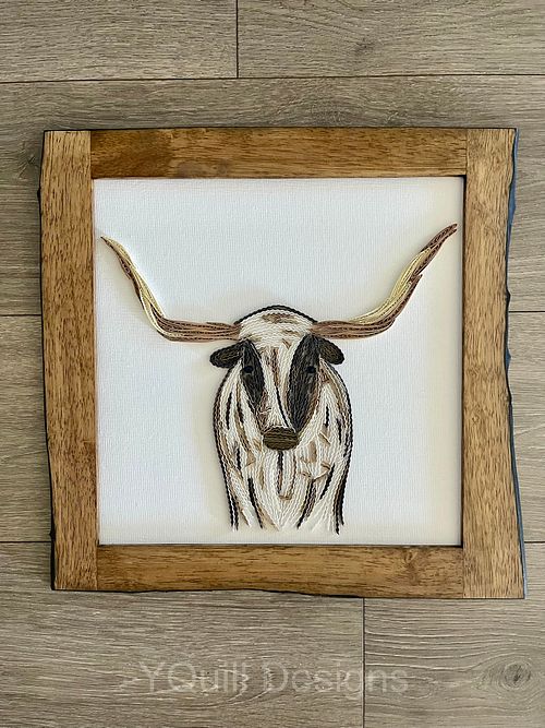 Longhorn bull