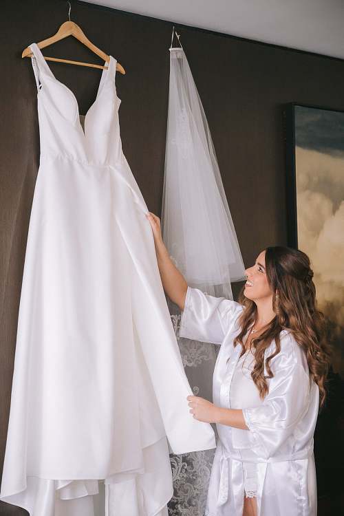 Bride Getting Ready
