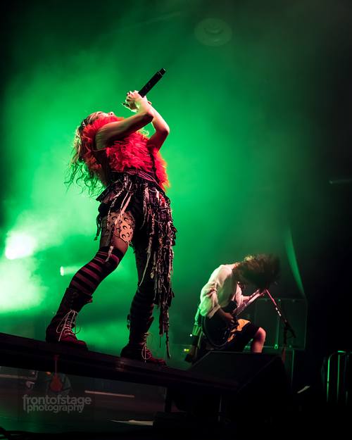 Die japanische Metalcore-Band HANABIE in Huxleys Neue Welt, Berlin