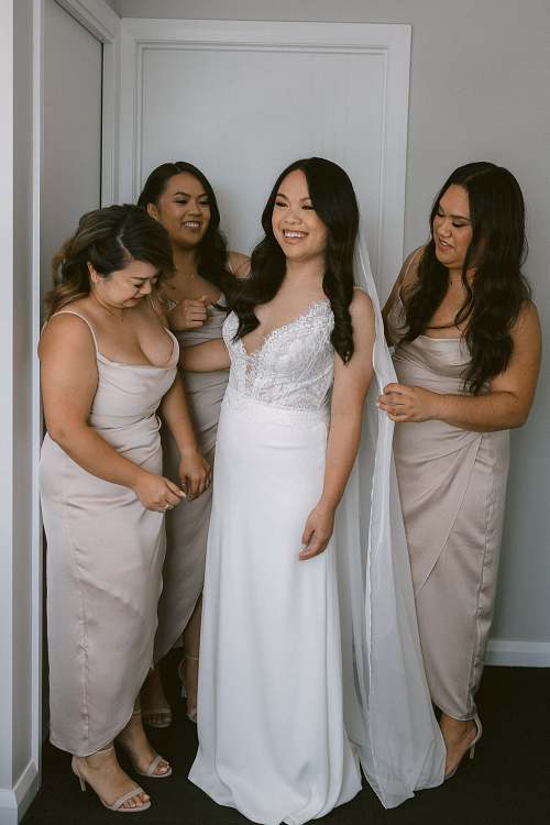 Bride Getting Ready