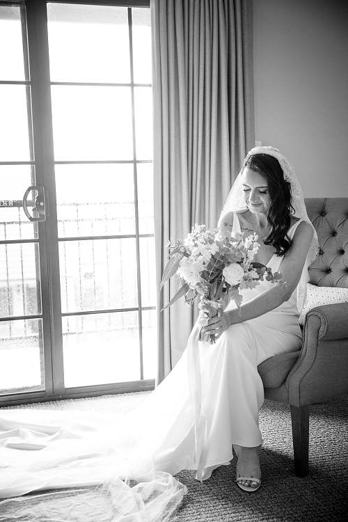 Bride Getting Ready