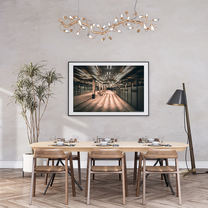 THE ONE - LINES & SHAPES - "Empty Passage" - LIMITED EDITION 5 of 5