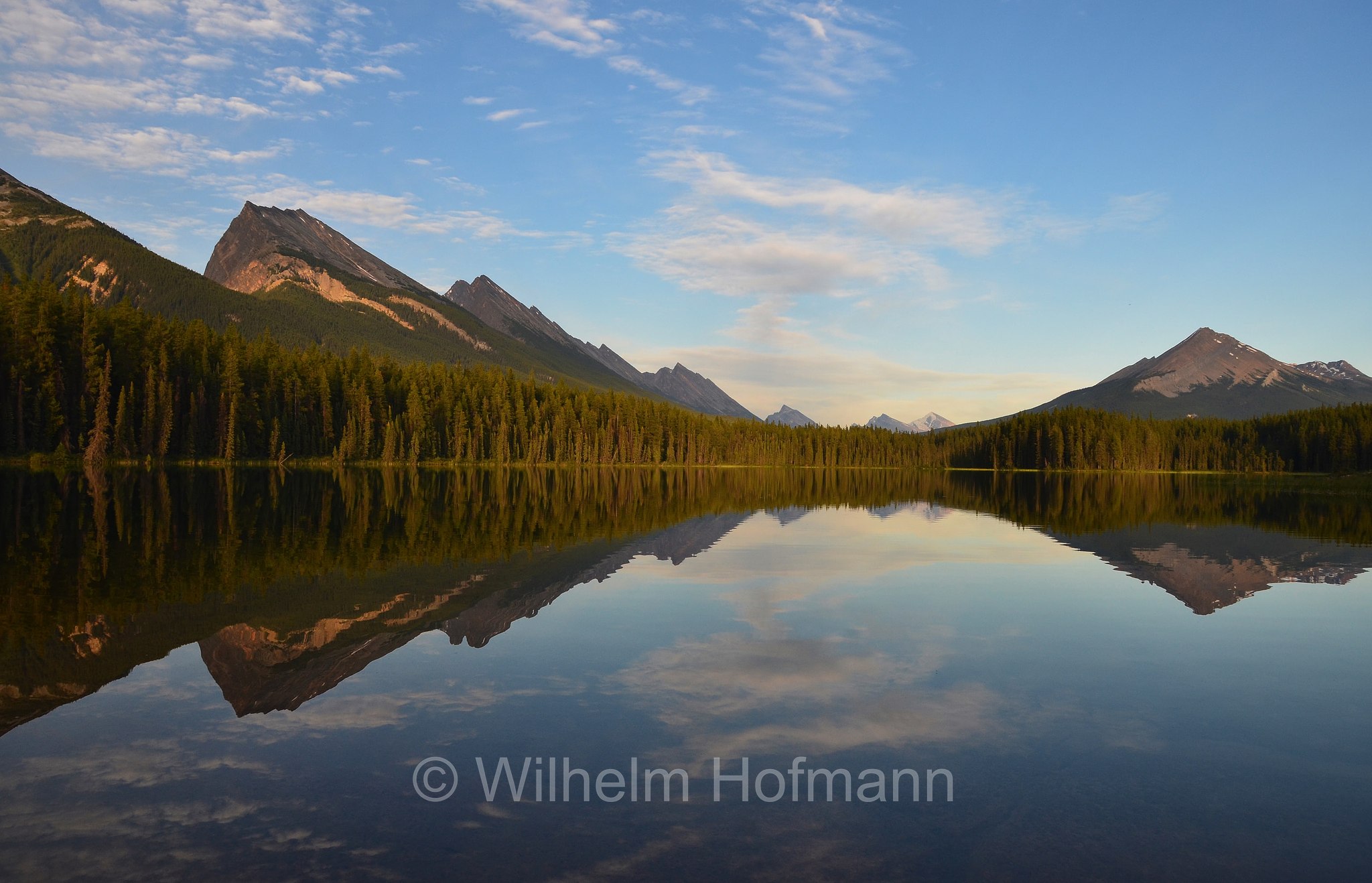 Honeymoon Lake, Honeymoon Lake Campground, Jasper National Park, Jasper-Nationalpark, Parco nazionale Jasper, Alberta, Canada, Kanada