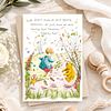 Hoppity Hop | Winnie the Pooh, Christopher Robin and Piglet | Art Card