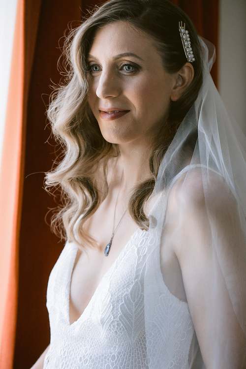 Bride Getting Ready