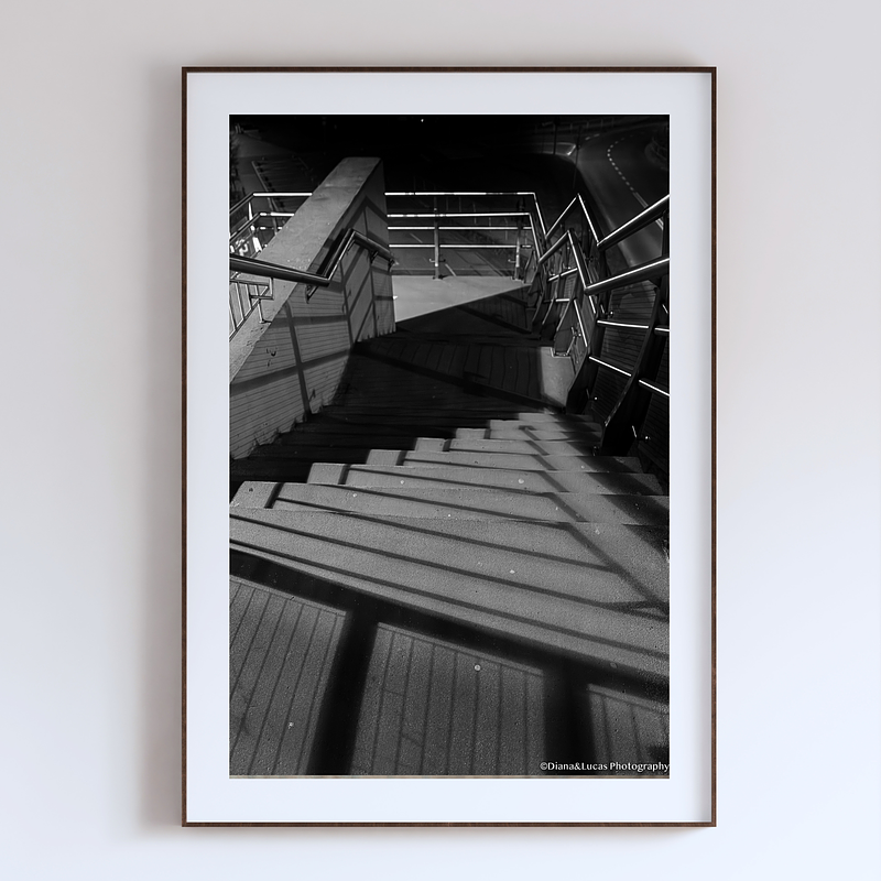 COLLECTION - URBAN GEOMETRY VERTICAL - "Going Down" - LIMITED EDITION 10 of 10