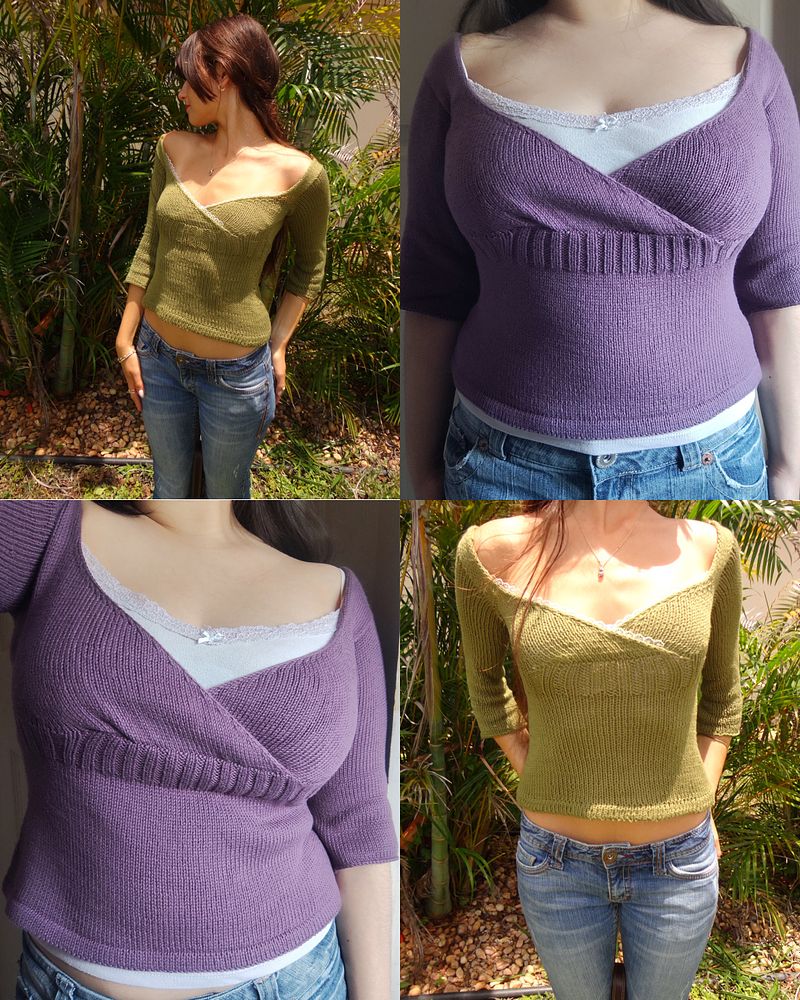 Ivette Top PDF Knitting Pattern
