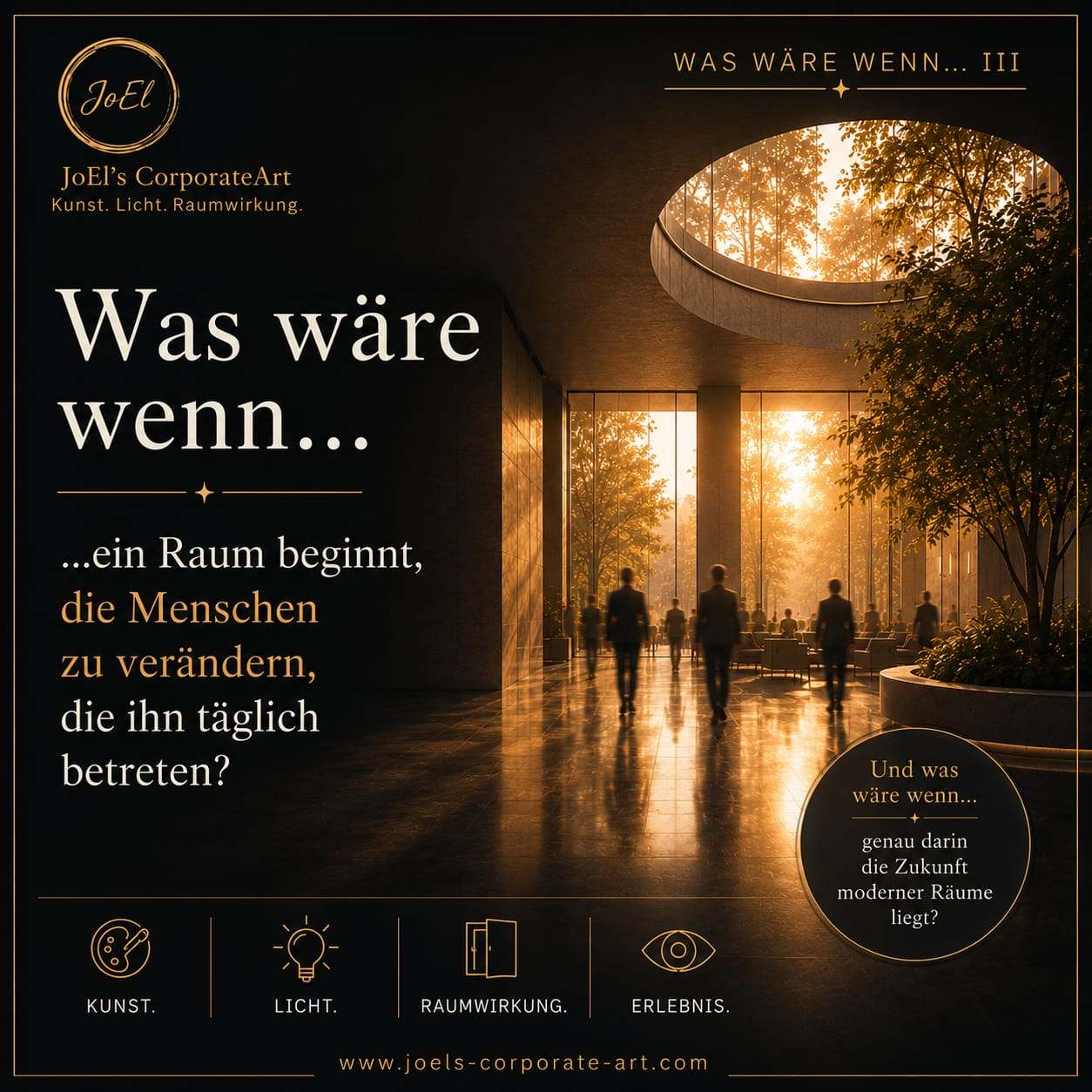JoEl&rsquo;s CorporateArt | Digitale Kunst & Raumwirkung