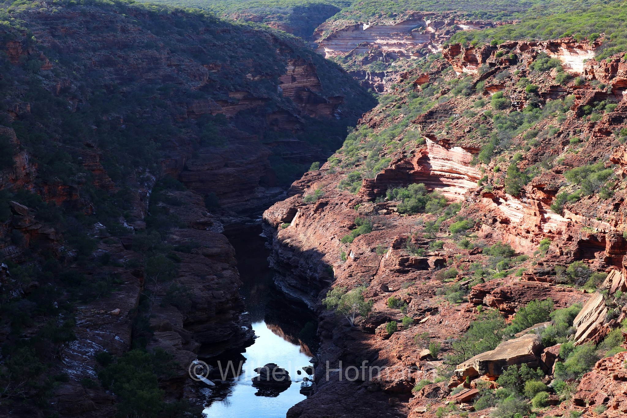 Z Bend, Murchison River Gorge, Kalbarri National Park, Kalbarri-Nationalpark, Parco nazionale Kalbarri, Western Australia, Westaustralien, Australia Occidentale, Australia, Australien