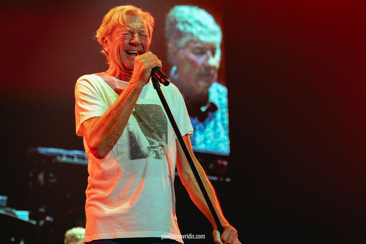 Deep Purple performing live at Telekom Center, Athens 2026. Concert photos by Pavlos Mavridis.