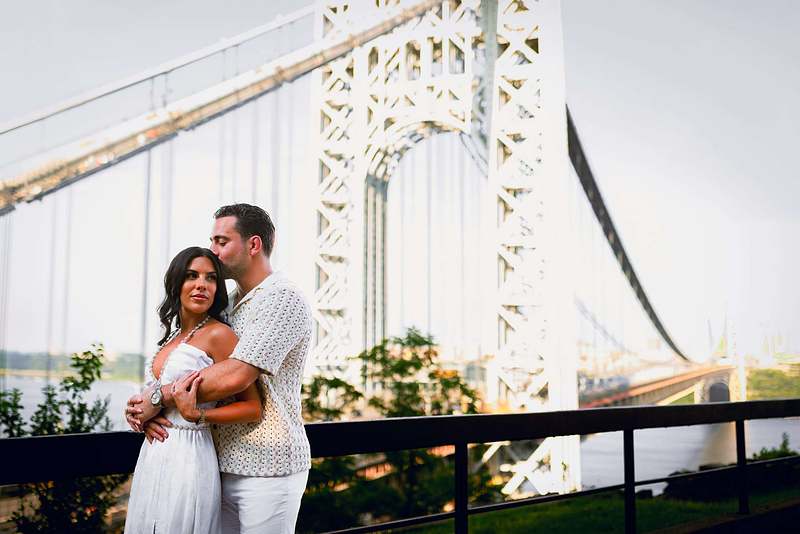 Fort Lee Historic Park & Ross Dock Picnic Area | Fort Lee New Jersey Summer Engagement Session | Francecsa & Michael