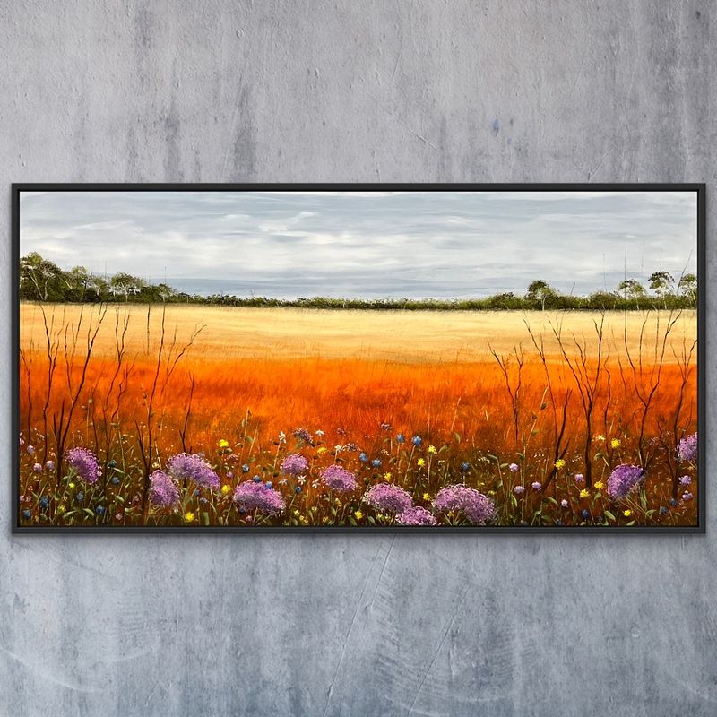 Australian Outback Wildflower Meadow