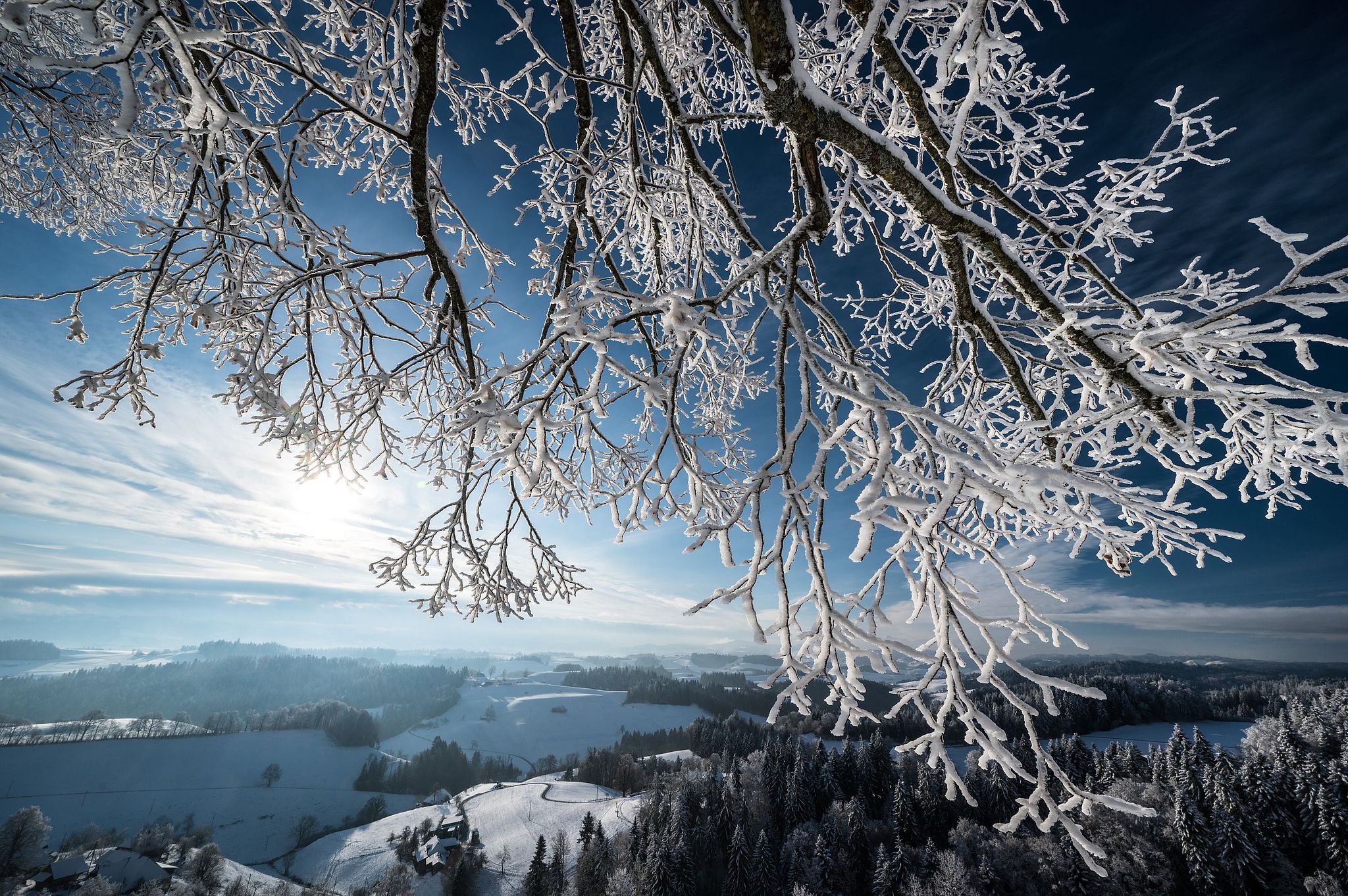 Winterliches Emmental