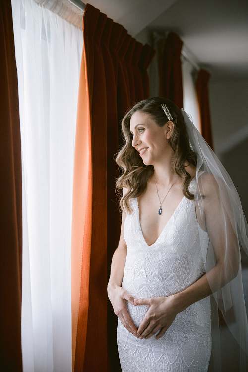Bride Getting Ready