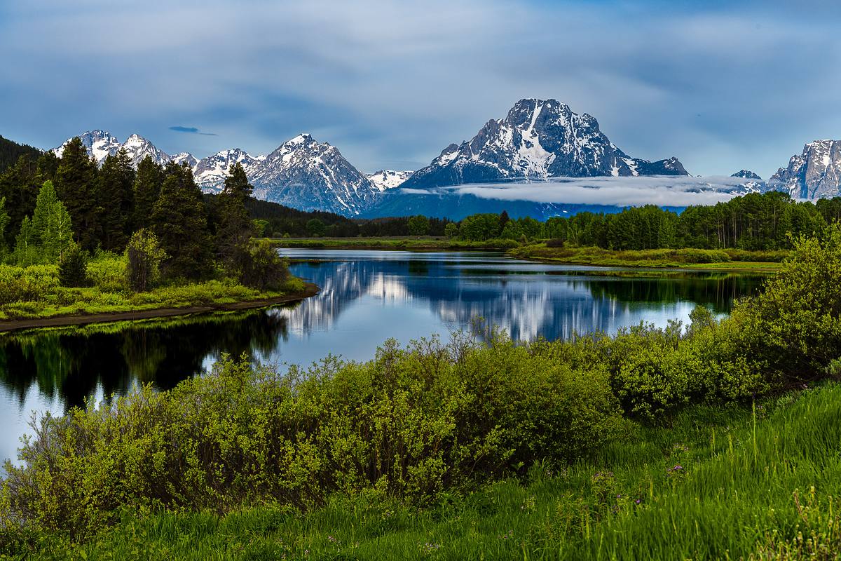 Oxbow Bend Overlook&ndash;Snake River and Grand Tetons