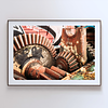 COLLECTION - URBAN GEOMETRY HORIZONTAL - "Worn Cogs" - LIMITED EDITION 10 of 10