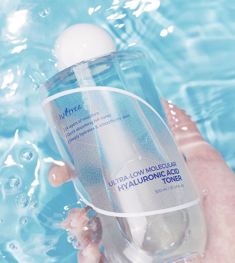 Ultra-low molecular weight hyaluronic acid toner 300ml