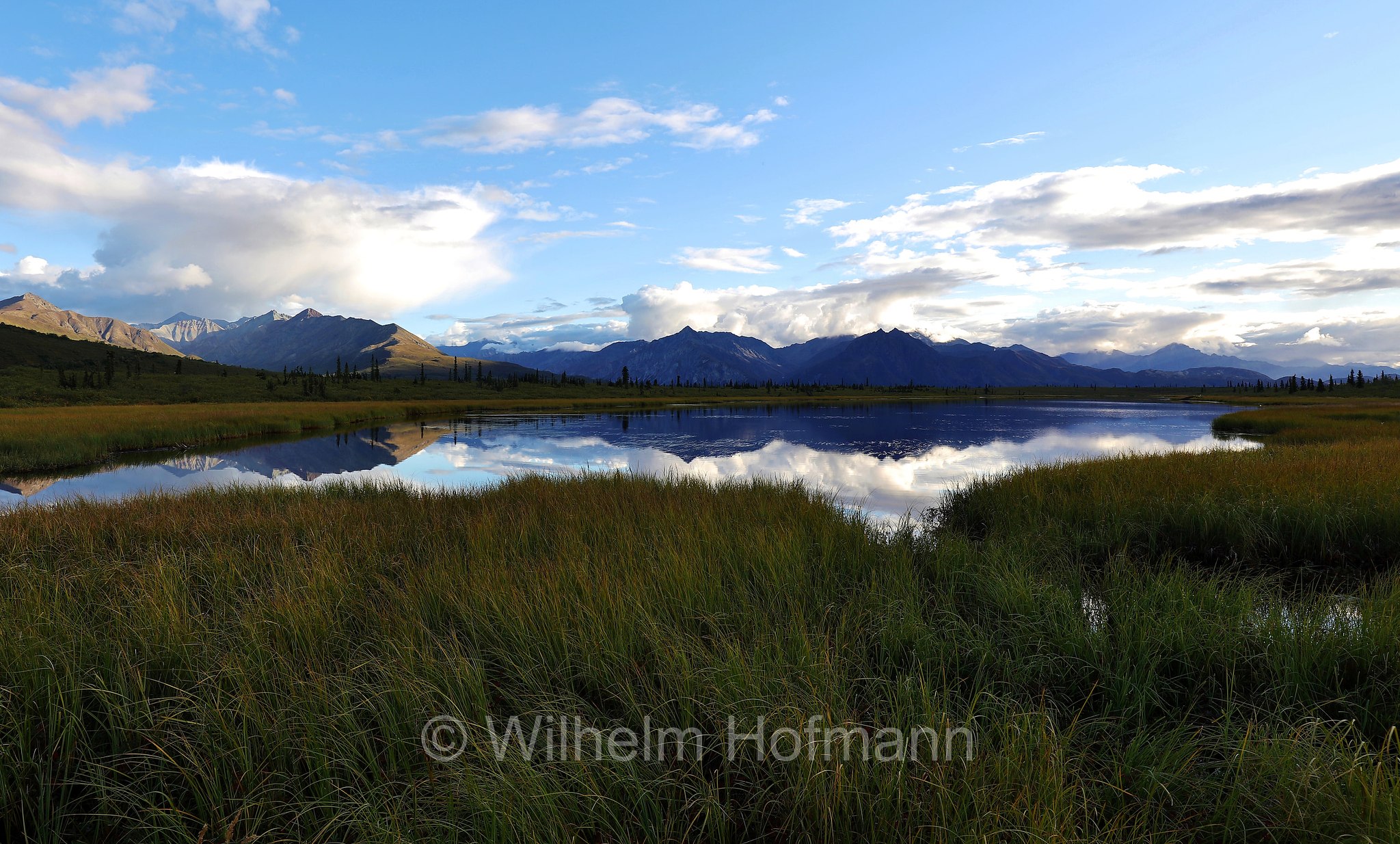 Knob Lake, Matanuska-Susitna Valley, Mat-Su, Alaska, USA