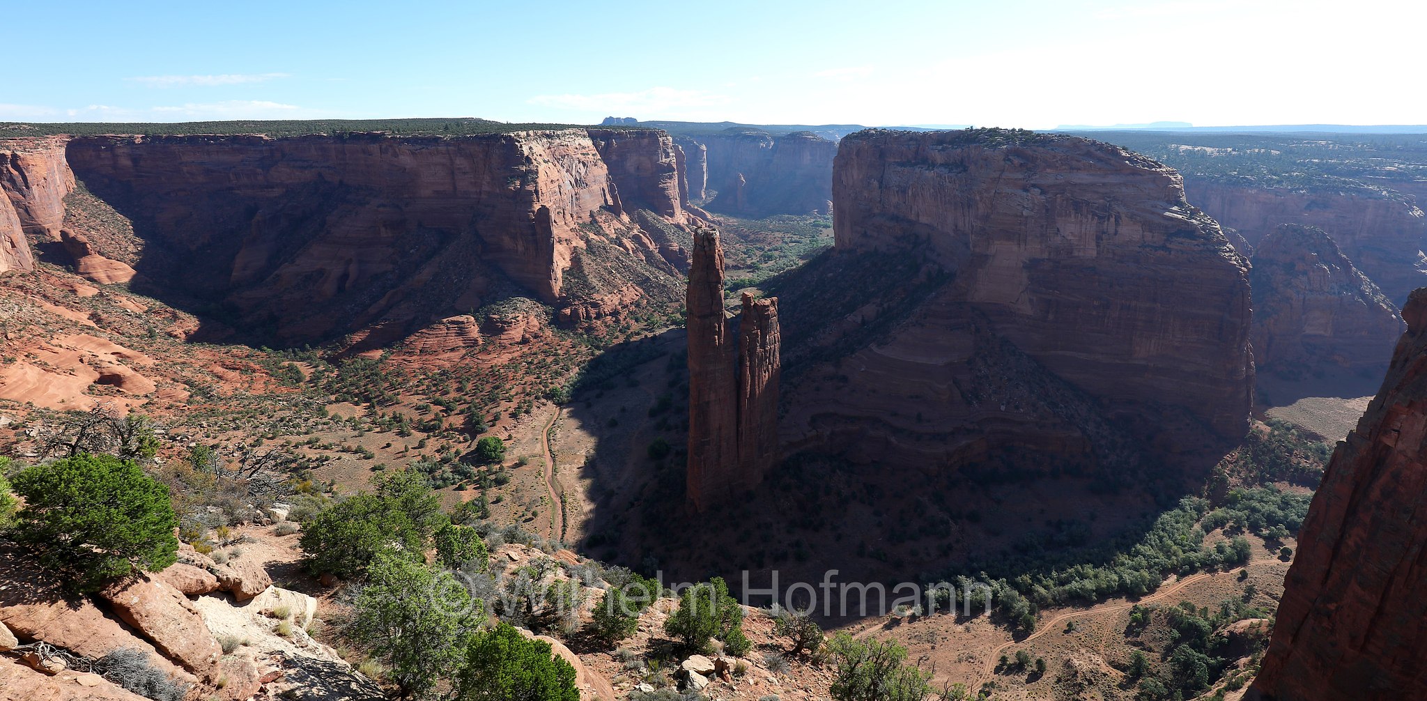 Spider Rock, Canyon de Chelly, Canyon de Chelly National Monument, Arizona, USA