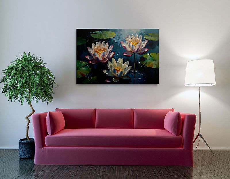 Water Lilies Painting: Inspired by Claude Monet’s Masterpiece