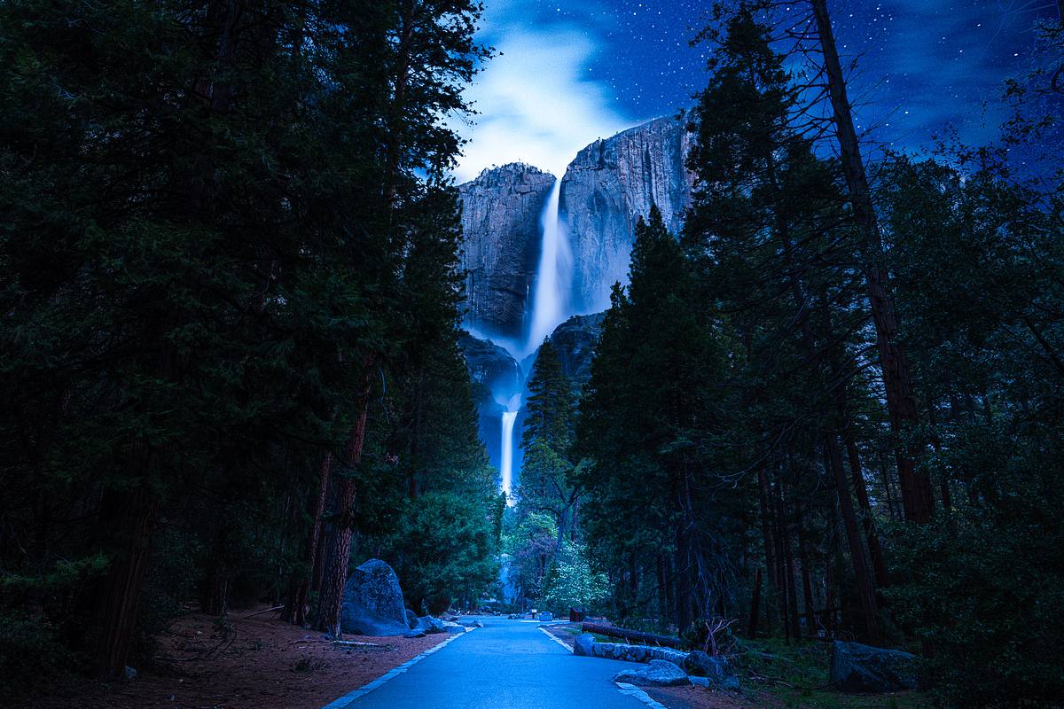 Yosemite Falls before sunrise | Awe and Worship in Creation