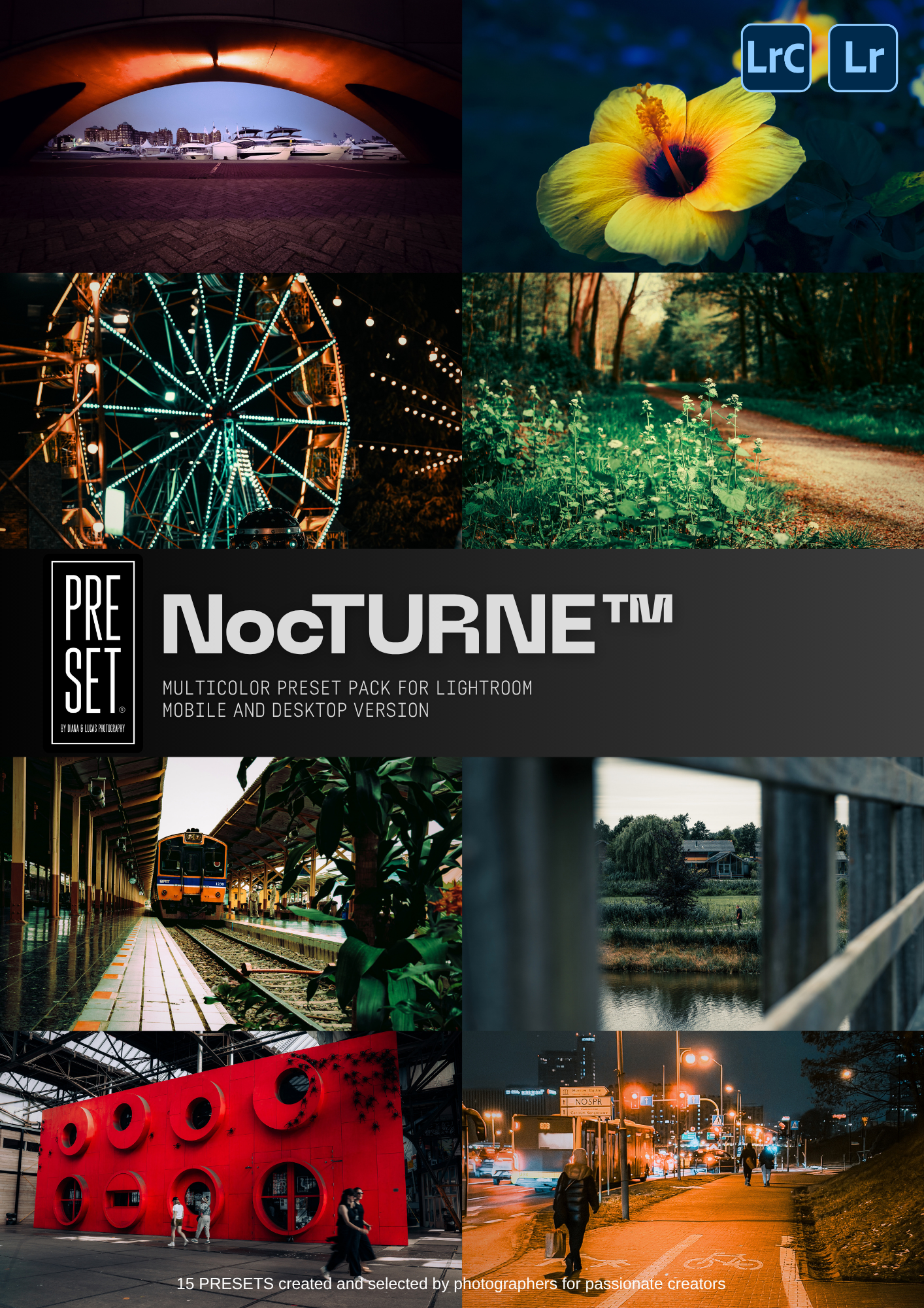 NOCTURNE  - LIGHTROOM PRESET PACK
