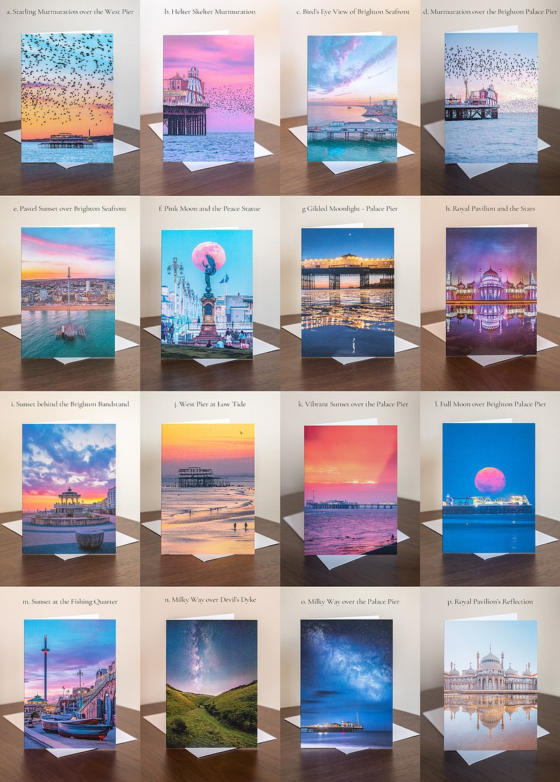 Beautiful Brighton Greeting Cards