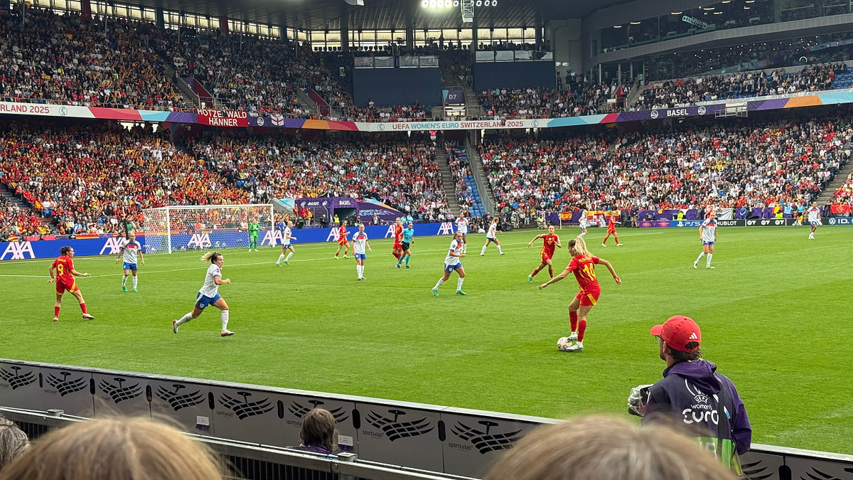 Women's EUROs 2025 in Basel: From Opening Match to England’s Win | Martin Potter | Global Communications & Brand Experience Director in Basel, Switzerland