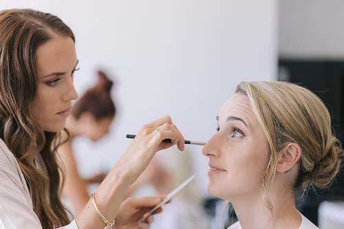 Same Sex Wedding - Brides Getting Ready