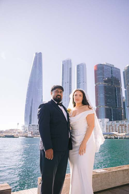 Bride and Groom's First Look