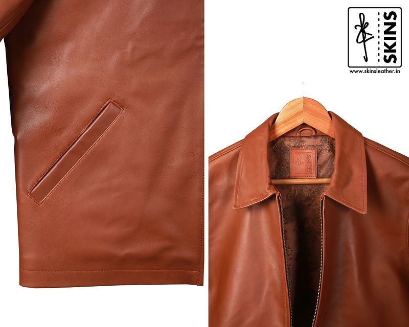 SKINS Odh : The Stallion Sheepskin Leather Jacket