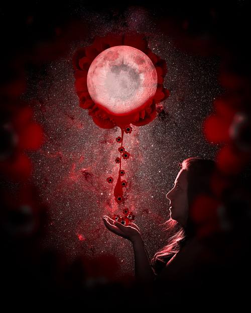Blood Flower Moon