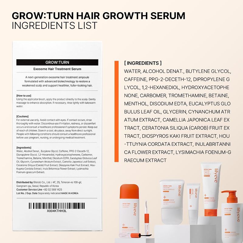 lilyeve - Grow Turn Exosome Brush Ampoule