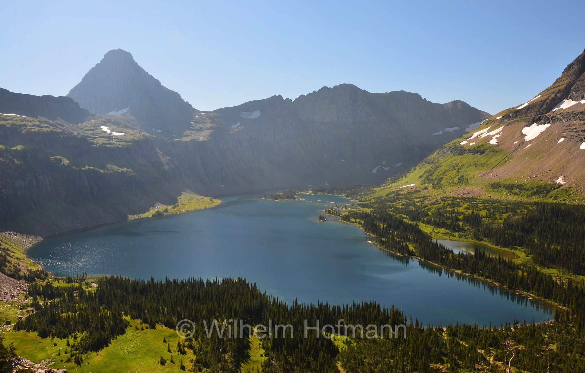 Hidden Lake, Glacier National Park, Glacier-Nationalpark, parco nazionale dei ghiacciai, Montana, USA