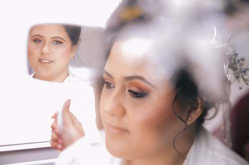 Bride Getting Ready