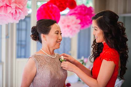 Bride Getting Ready