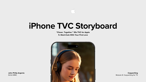 "Closer" 30s TVC STB for Apple