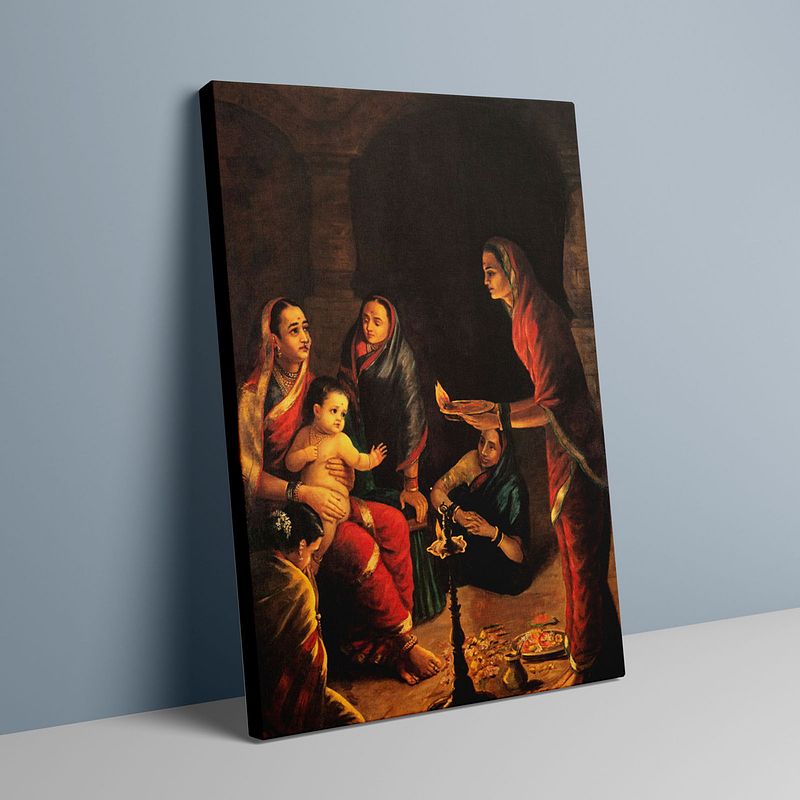 Krishna Drishta -Raja Ravi Verma
