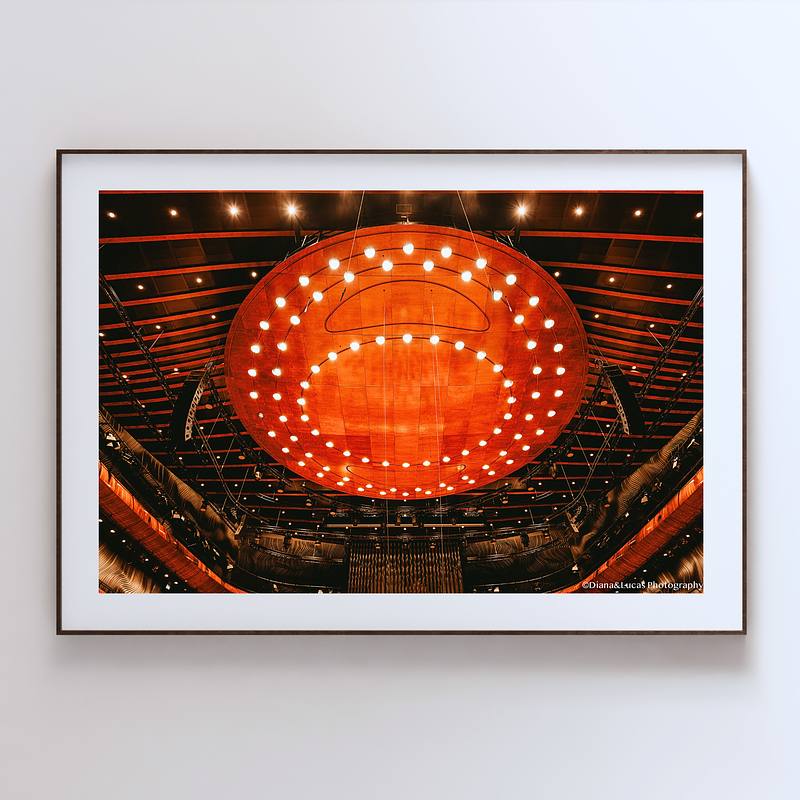 COLLECTION - URBAN GEOMETRY HORIZONTAL - "Glowing Sphere" - LIMITED EDITION 10 of 10