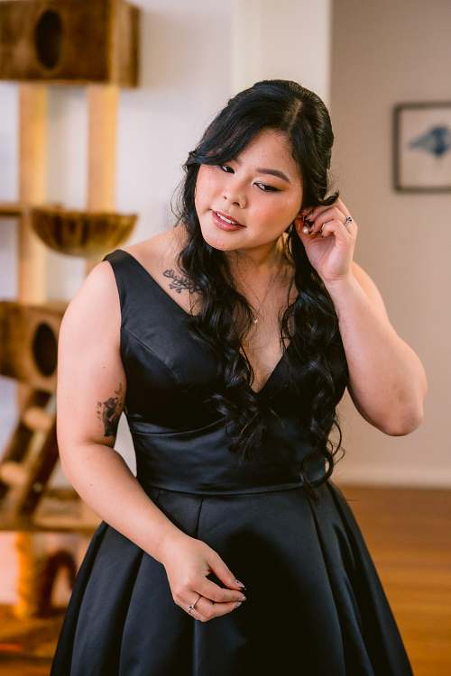 Bride Getting Ready