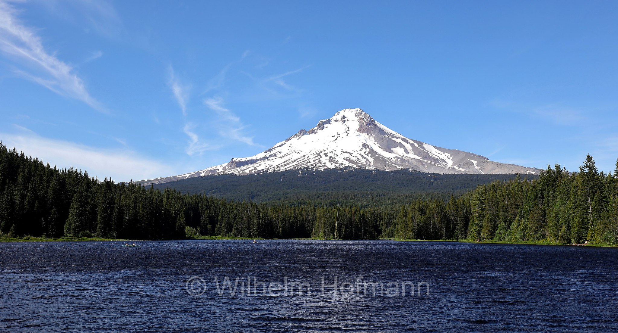 Trillium Lake, Mount Hood, Monte Hood, Oregon, USA